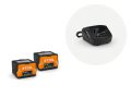 2 აკუმულატორი+დამტენი სეტი STIHL Starter Set AK 30 S Plus
